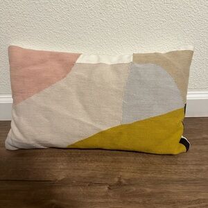 Abstract Shapes Pillow, 12x21 - West Elm